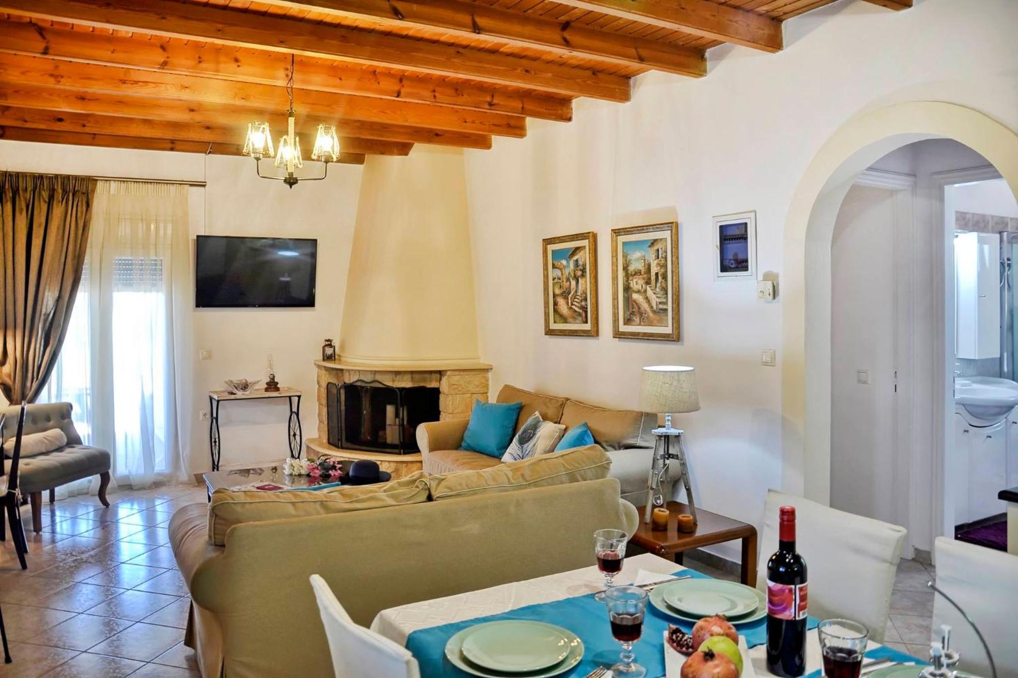 Almyra Beach House Corfu Almiros Beach Esterno foto