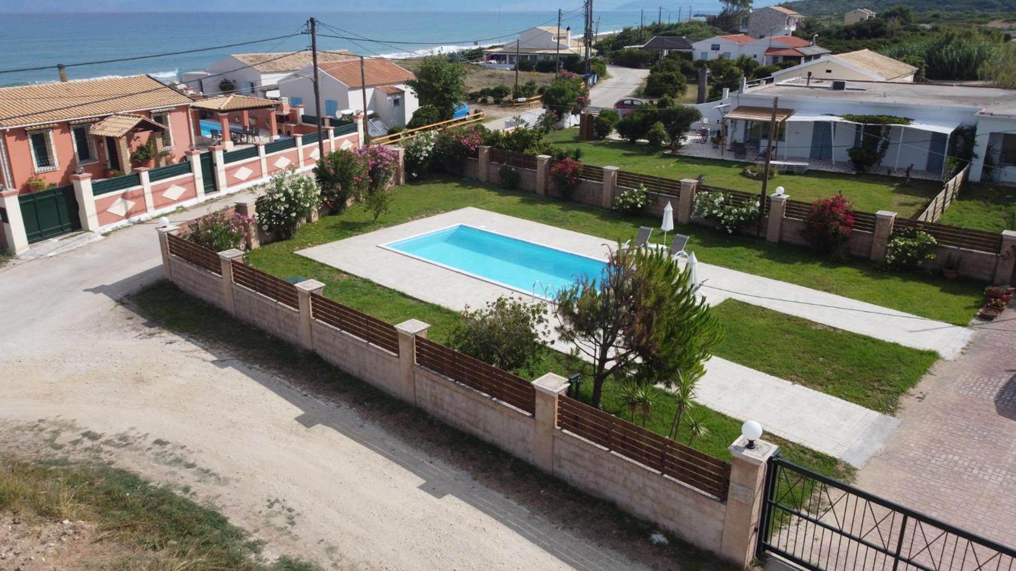 Almyra Beach House Corfu Almiros Beach Esterno foto