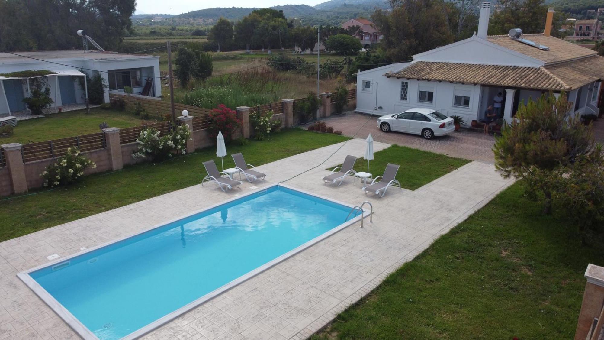 Almyra Beach House Corfu Almiros Beach Esterno foto