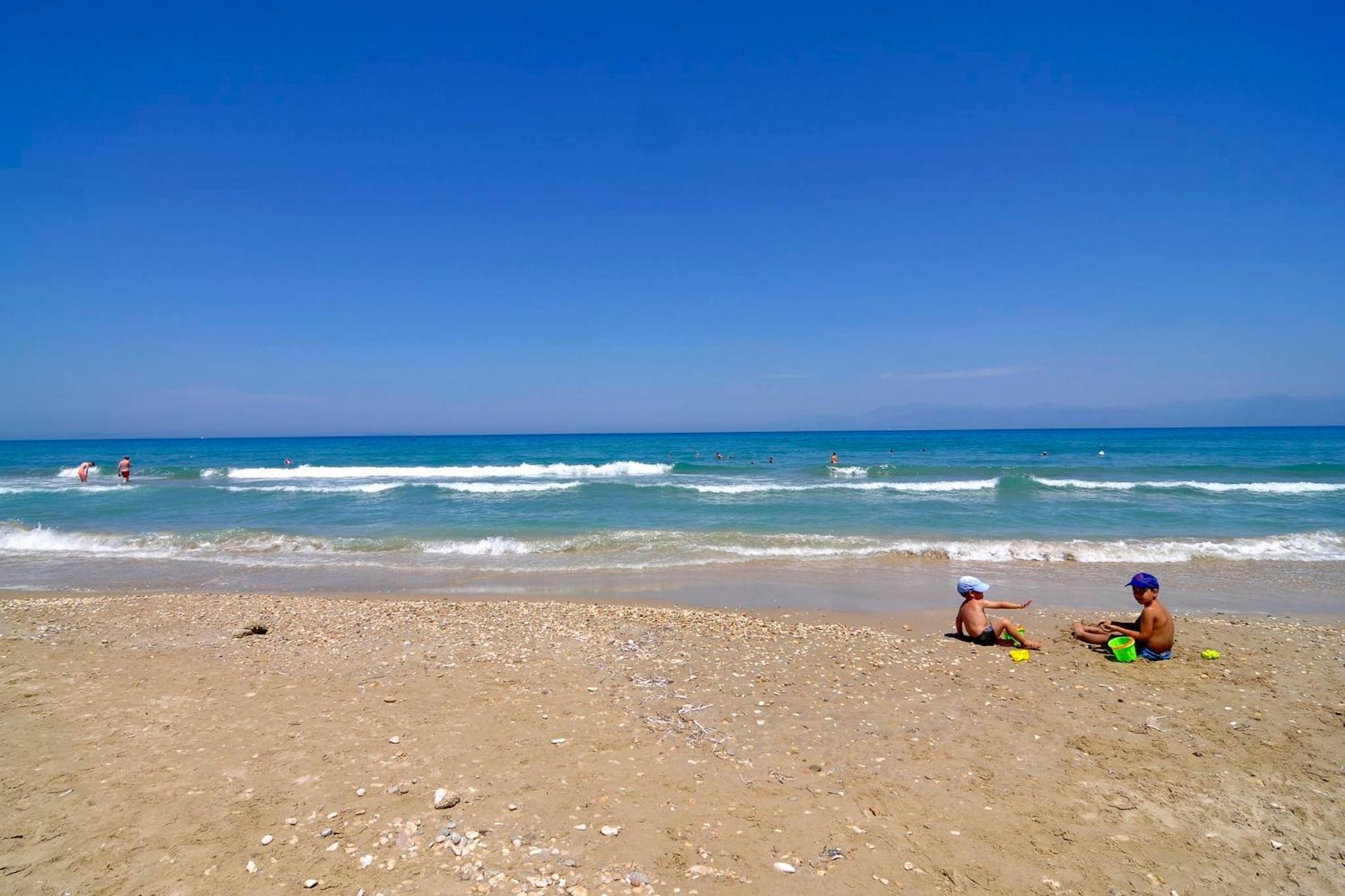 Almyra Beach House Corfu Almiros Beach Esterno foto